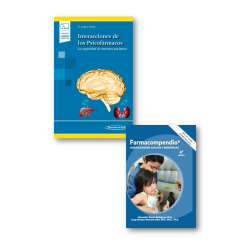 Paquete - Interacciones de los psicofármacos + Farmacompendio 4Ed.